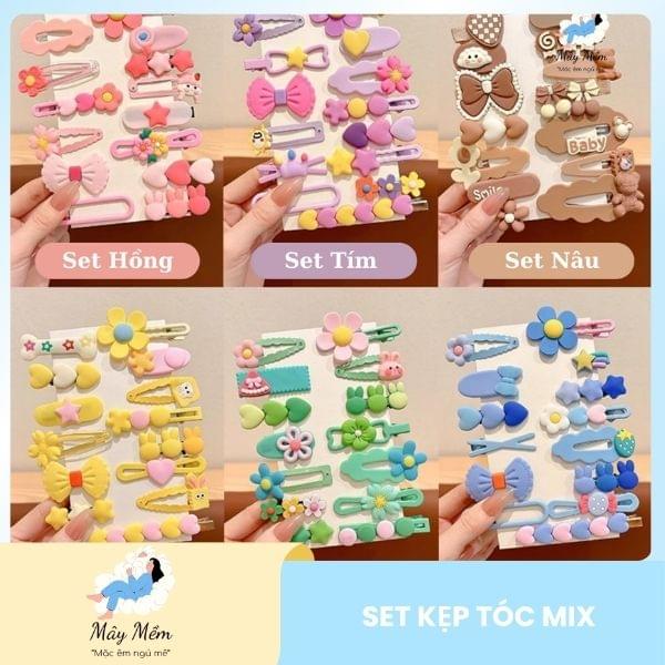 SET KẸP TÓC MIX SET KẸP TÓC MIX