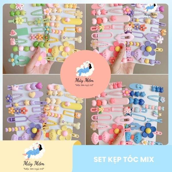 SET KẸP TÓC MIX SET KẸP TÓC MIX